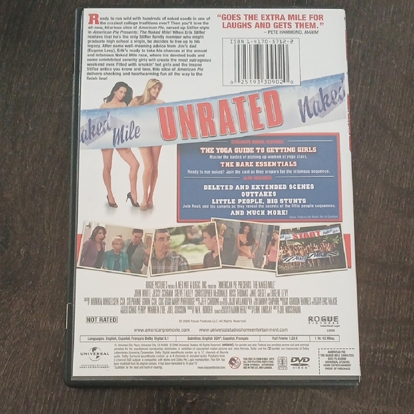 American Pie Presents: The Naked Mile DVD - Picture 2 of 2
